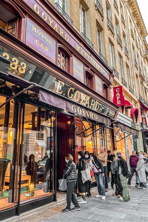 goyard store paris|goyard paris shopping.